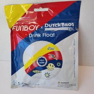 Dutch Bros Coffee x Funboy Drink Float July 16th 2025 Release 12" Diameter